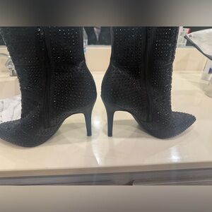 Black Booties -w/studs.Bought them when pregnant -never ended up wearing them.